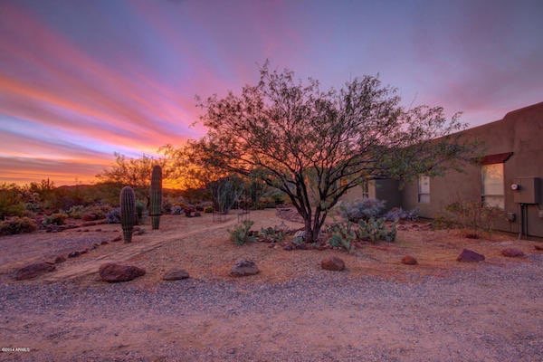 Desert Dream home sunset
